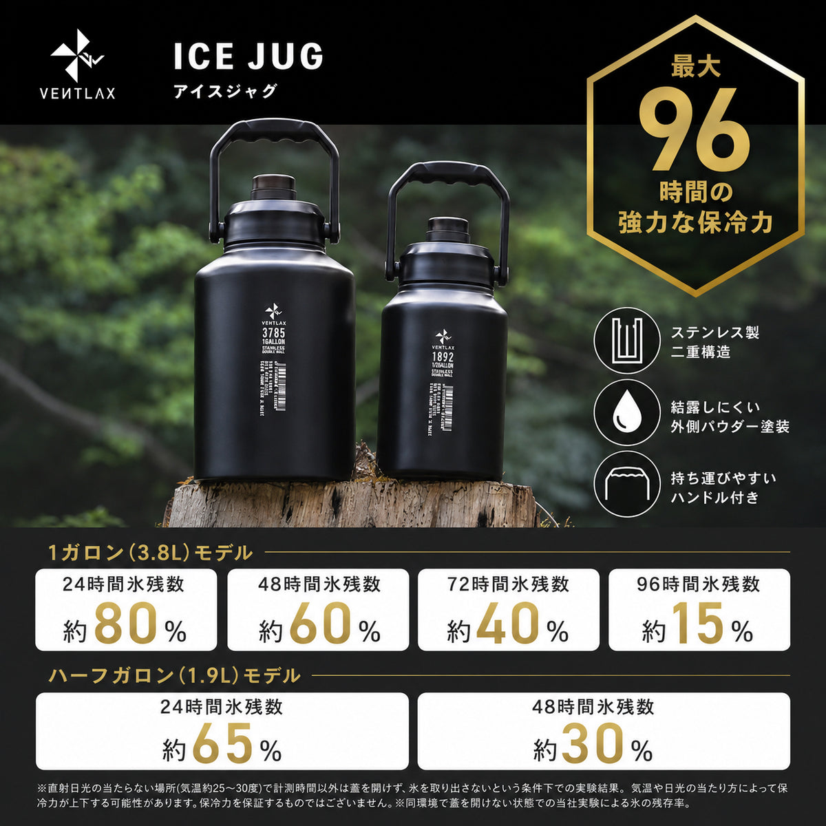 ICE JUG – VENTLAX