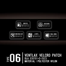 画像をギャラリービューアに読み込む, VELCRO PATCH - VENTLAX