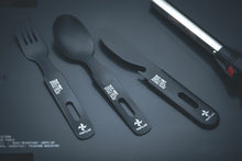 画像をギャラリービューアに読み込む, BLACK CUTLERY SET - VENTLAX