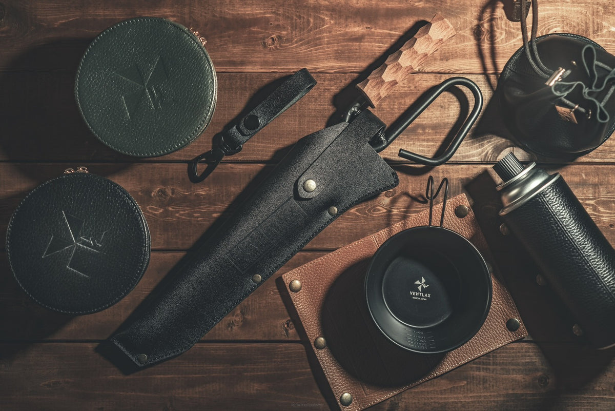 VENTLAX TAKIBI TONGS＆純正本革ケース 未使用品 TAKIBI TONGS LEATHER SHEATH – VENTLAX