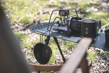 画像をギャラリービューアに読み込む, TAKIBI SIDE TABLE「VLAT-M70」(BLACK) - VENTLAX