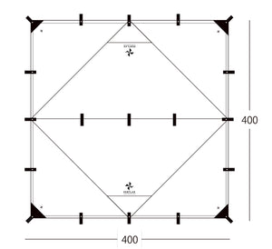 DIMENSION44 TARP TC - VENTLAX