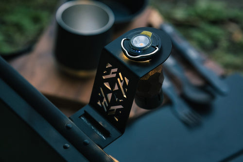 ALUMINUM CONTAINER LANTERN HOLDER - VENTLAX