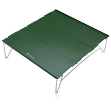 画像をギャラリービューアに読み込む, ALUMINUM SOLO TABLE - FORESTGREEN (wide) - VENTLAX
