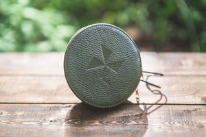 LEATHER SIERRA CUP CASE - VENTLAX