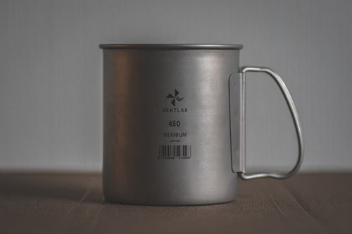 TITANIUM SINGLE MUG 450ml - VENTLAX