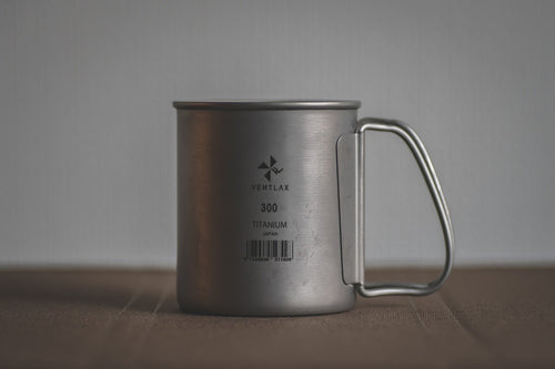 TITANIUM SINGLE MUG 300ml - VENTLAX