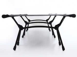 2WAY ADJUSTABLE COT (BLACK) - VENTLAX